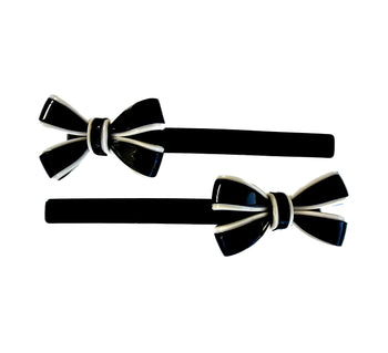 Edgemoor Clips Black, Cream